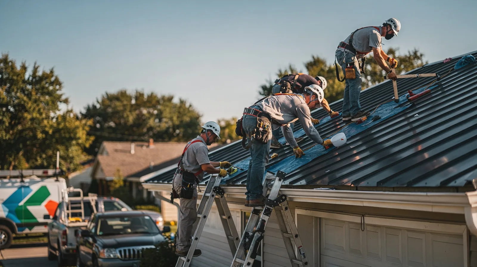 Metal Roof Installation in Libertyville, IA near me
